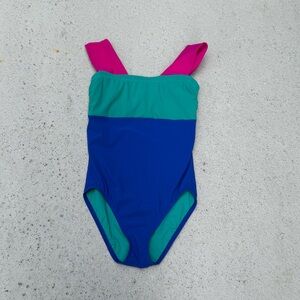 KARLA COLLETTO SWIM Elle Colorblock One-Piece Swimsuit Size S